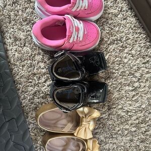 3 pairs of shoes for toddler